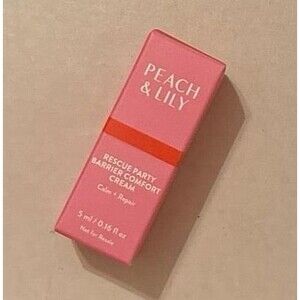 Peach & Lily Rescue Party Barrier Comfort Cream 0.16oz 5mL Travel Size